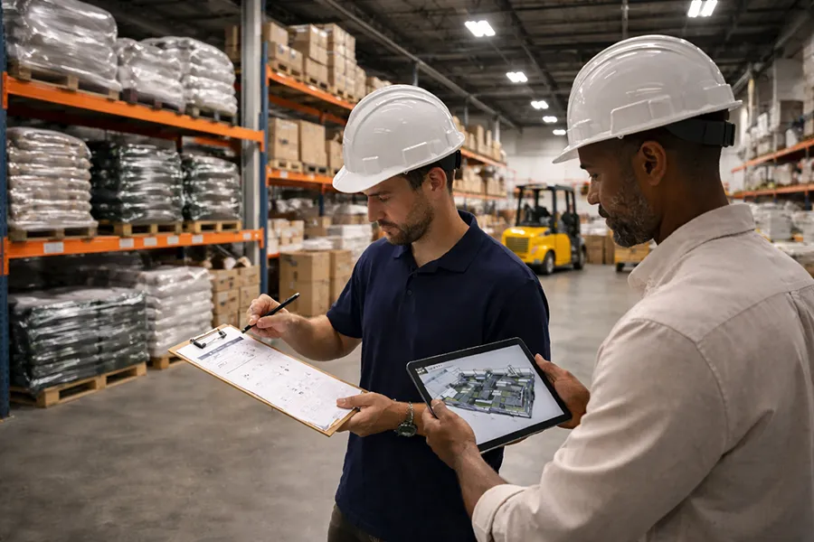 Checking plant health